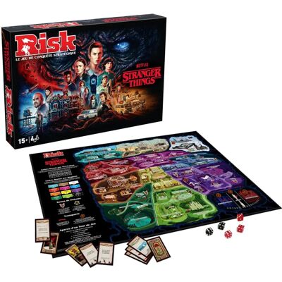 Winning Moves Stranger Things Risk - Jeu de société dès 15 ans - Publicité Winning Moves Stranger Things Risk - Jeu de société dès 15 ans - Publicité