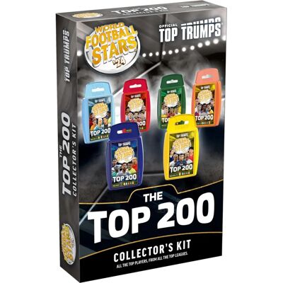 Winning Moves World Football Stars Top 200 Top Trumps - Collectors Kit Winning Moves World Football Stars Top 200 Top Trumps - Collectors Kit
