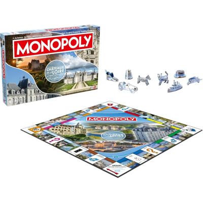 Winning Moves Monopoly Château de la Loire - Jeu de société - Publicité Winning Moves Monopoly Château de la Loire - Jeu de société - Publicité