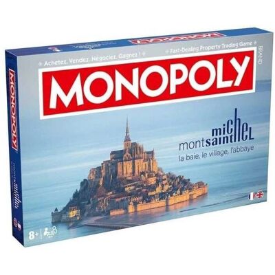 WINNING MOVES Monopoly Mont Saint Michel - Brädspel WINNING MOVES Monopoly Mont Saint Michel - Brädspel