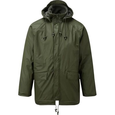 Castle Clothing Olive Flex Lined Waterproof Jacket - Jacket Castle Clothing Olive Flex Lined Waterproof Jacket - Jacket