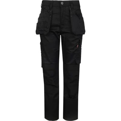 Tuffstuff 715 Model - Slim Fit Work Trousers - Black - 40L Tuffstuff 715 Model - Slim Fit Work Trousers - Black - 40L