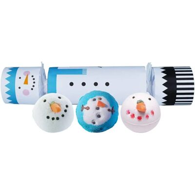 Bomb Cosmetics Frosty The Snowman Set - Bath Blasters Bomb Cosmetics Frosty The Snowman Set - Bath Blasters