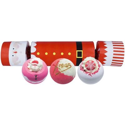 Bomb Cosmetics Father Christmas Bath Bombs Set - Bath Type Bomb Cosmetics Father Christmas Bath Bombs Set - Bath Type