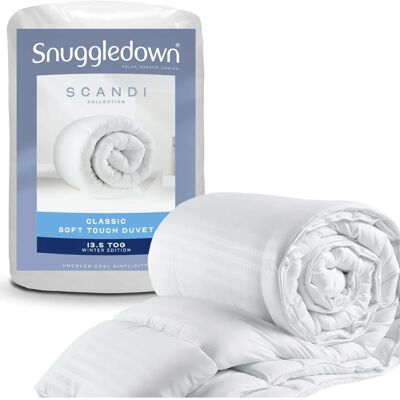 Snuggledown UK Made Scandinavian Hollowfibre 13.5 Tog Winter Duvet Snuggledown UK Made Scandinavian Hollowfibre 13.5 Tog Winter Duvet