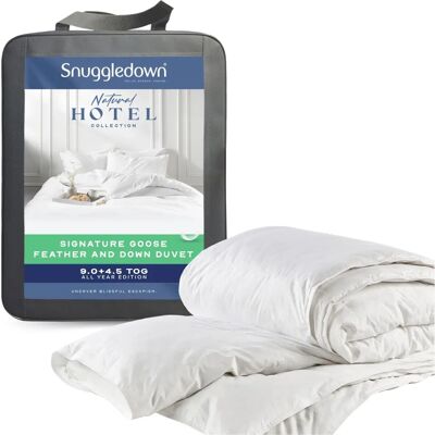 Snuggledown Super King Goose Feather & Down Duvet - All Seasons Snuggledown Super King Goose Feather & Down Duvet - All Seasons