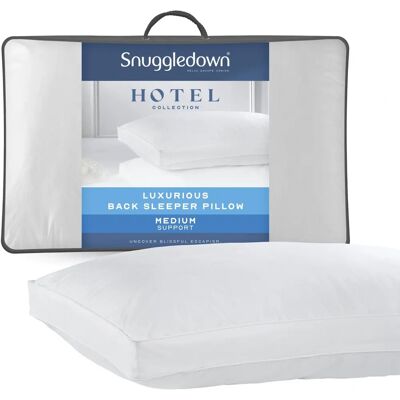 Snuggledown UK Support Pillow White - Pillow Snuggledown UK Support Pillow White - Pillow