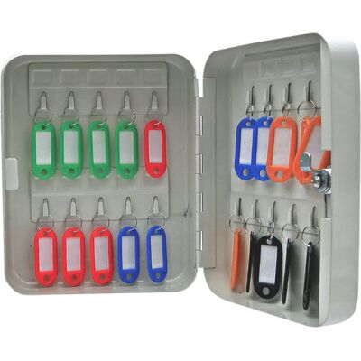 Cathedral Products KC20 - Szafka na Klucze - 20 Kluczy - Szary Stal Cathedral Products KC20 - Szafka na Klucze - 20 Kluczy - Szary Stal
