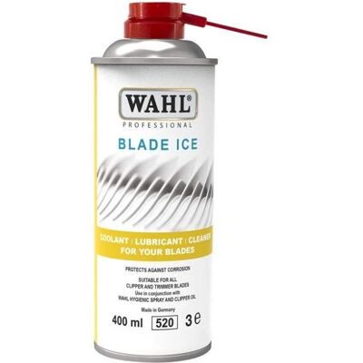 Wahl Blade Ice 400ml Spray for Clippers - Safety & Comfort Wahl Blade Ice 400ml Spray for Clippers - Safety & Comfort