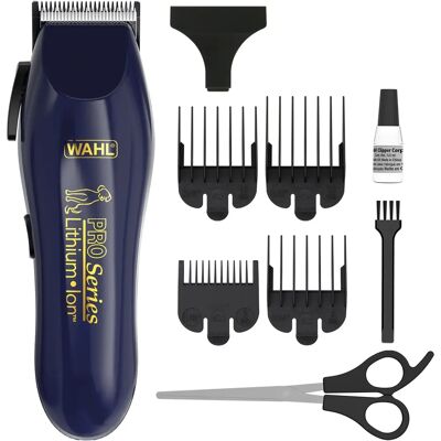 Wahl Lithium-Ionen Pro Series Tierhaarschneider Kit - Blau Wahl Lithium-Ionen Pro Series Tierhaarschneider Kit - Blau