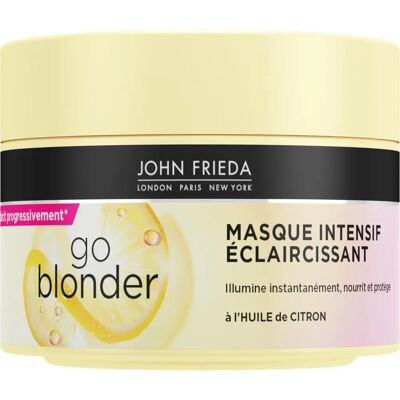 JOHN FRIEDA Masque éclaircissant Sheer Blonde - Masque capillaire - Publicité JOHN FRIEDA Masque éclaircissant Sheer Blonde - Masque capillaire - Publicité