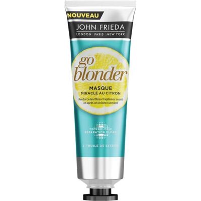 John Frieda Go Blonder Lemon Miracle Maschera per capelli - Maschera John Frieda Go Blonder Lemon Miracle Maschera per capelli - Maschera