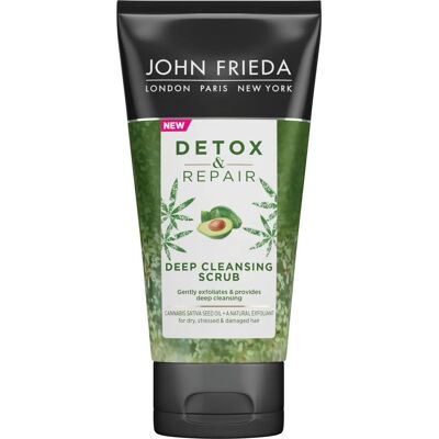 John Frieda Detox & Repair Deep Cleansing Scrub - Diepe reinigingsschuim John Frieda Detox & Repair Deep Cleansing Scrub - Diepe reinigingsschuim