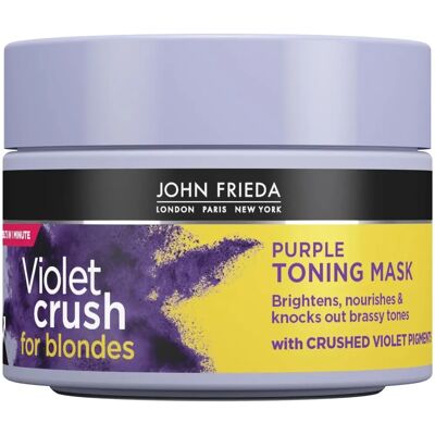 John Frieda Violet Crush Masque Toning Violet - 250 ml - Publicité John Frieda Violet Crush Masque Toning Violet - 250 ml - Publicité