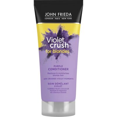 Après-shampoing John Frieda Violet Crush - Anti-Jaunissement, 75ml - Publicité Après-shampoing John Frieda Violet Crush - Anti-Jaunissement, 75ml - Publicité