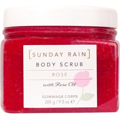 Sunday Rain Rose Kroppepeeling - 265 g - Rød - Kropspeeling Sunday Rain Rose Kroppepeeling - 265 g - Rød - Kropspeeling