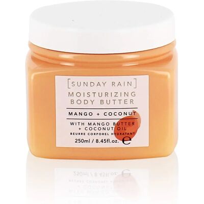 Sunday Rain Mango & Coconut Body Butter - 250ml Sunday Rain Mango & Coconut Body Butter - 250ml