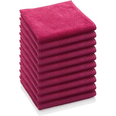 e-cloth Chiffon Multi-usage - Microfibre Rouge - Publicité e-cloth Chiffon Multi-usage - Microfibre Rouge - Publicité