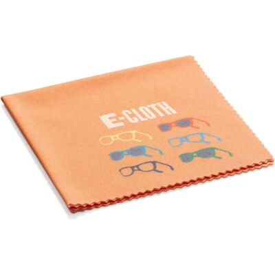 E-Cloth Orange Microfiber Glasses Cloth - Glasses E-Cloth Orange Microfiber Glasses Cloth - Glasses