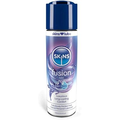 Skins Fusion Hybrid Silicone and Water-Based Lubricant - Lubrifiant Skins Fusion Hybrid Silicone and Water-Based Lubricant - Lubrifiant