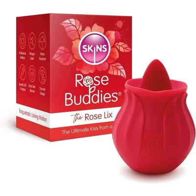 Skins Rose Buddies Rose Lix - Vibromasseur Skins Rose Buddies Rose Lix - Vibromasseur