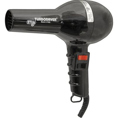 ETI. Black Turbo 2000 Hairdryer - Hair Type & Styling ETI. Black Turbo 2000 Hairdryer - Hair Type & Styling