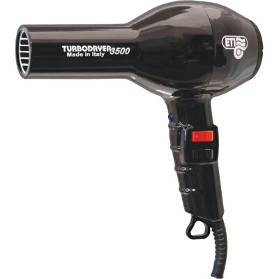 ETI Turbo Dryer 3500 Black Hairdryer - Hair Dryer ETI Turbo Dryer 3500 Black Hairdryer - Hair Dryer