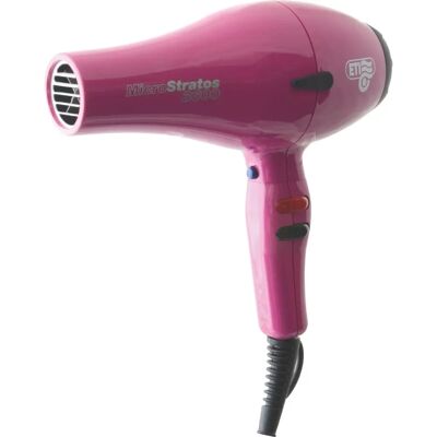 ETI Micro Stratos 3600 Fuchsia Hairdryer - Professional, Lightweight, Fast Drying ETI Micro Stratos 3600 Fuchsia Hairdryer - Professional, Lightweight, Fast Drying