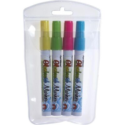Artline Mehrfarbiger Glasstift - 4er Pack Artline Mehrfarbiger Glasstift - 4er Pack