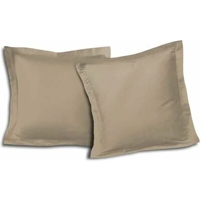 Lot de 2 housses de coussin Lovely Home Beige - Taie d'oreiller - Publicité Lot de 2 housses de coussin Lovely Home Beige - Taie d'oreiller - Publicité