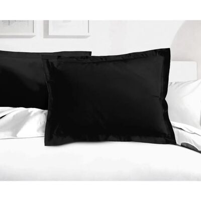 Home Linge Passion Set - Coton - Noir - 50 x 70 cm - Textiles d'intérieur Home Linge Passion Set - Coton - Noir - 50 x 70 cm - Textiles d'intérieur