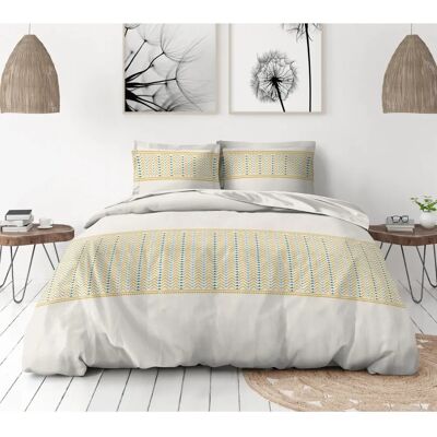 Ensemble de housse de duvet HOME LINGE PASSION Beige - 220x240 cm Ensemble de housse de duvet HOME LINGE PASSION Beige - 220x240 cm
