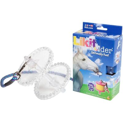 Soporte Likit Glitter Transparente - Accesorio para Establo Soporte Likit Glitter Transparente - Accesorio para Establo