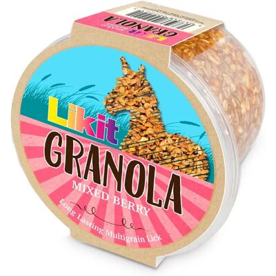 Likit Granola Jagody - Przysmaki dla Koni Likit Granola Jagody - Przysmaki dla Koni