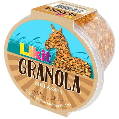 Likit Granola Mehrkorn-Melasse für Pferde - Pferdeleckerli Likit Granola Mehrkorn-Melasse für Pferde - Pferdeleckerli