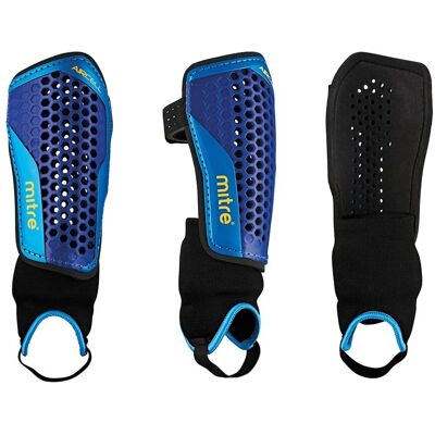 Mitre - Aircell Carbon - XS - Football - Protège-tibia - Publicité Mitre - Aircell Carbon - XS - Football - Protège-tibia - Publicité