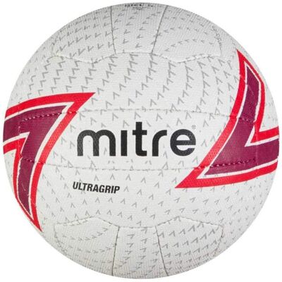 Mitre Ultragrip VG Netball - Röd Storlek 4 - Sportboll Mitre Ultragrip VG Netball - Röd Storlek 4 - Sportboll