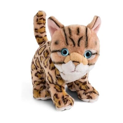 Living Nature Bengal Kitten Plush - Realistic 18cm Toy Living Nature Bengal Kitten Plush - Realistic 18cm Toy