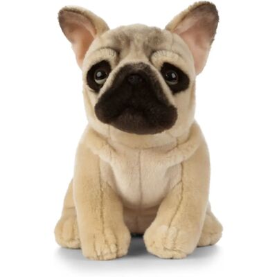 Living Nature Grey French Bulldog Plush Toy - 24x18 cm - Sitting Living Nature Grey French Bulldog Plush Toy - 24x18 cm - Sitting