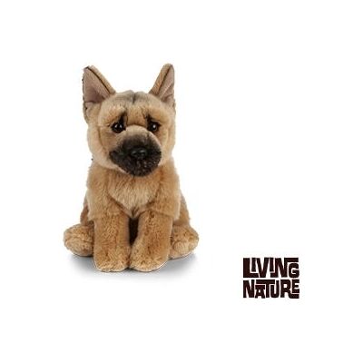 Living Nature Poupée en Peluche Berger Allemand - Jouet en Peluche Réaliste pour Enfants & Collectionneurs Living Nature Poupée en Peluche Berger Allemand - Jouet en Peluche Réaliste pour Enfants & Collectionneurs