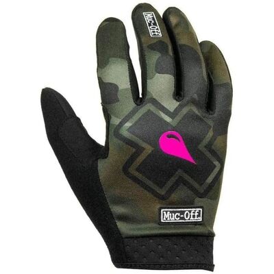 Muc-Off MTB Rukavice Černo-Zelené Camo - Rukavice Muc-Off MTB Rukavice Černo-Zelené Camo - Rukavice