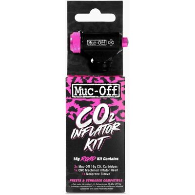 Muc-Off Black Road Inflator Kit - Inflator Kit Muc-Off Black Road Inflator Kit - Inflator Kit