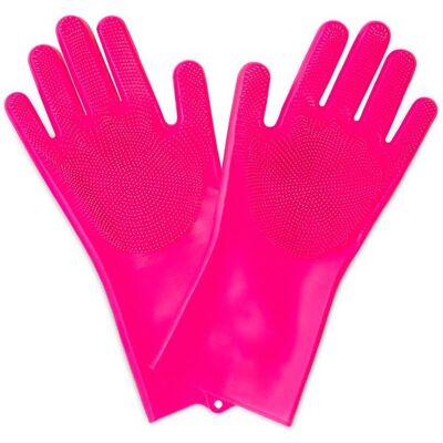 Guanti Muc-Off Rosa per Pulizia - Attrezzatura Guanti Muc-Off Rosa per Pulizia - Attrezzatura
