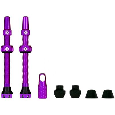 Vannes Presta Tubeless Violettes Muc-Off - Valve de pneu Vannes Presta Tubeless Violettes Muc-Off - Valve de pneu