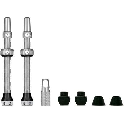 Vannes Presta Tubeless V2 Muc-Off Argent - 60mm - Amélioration Vélo Vannes Presta Tubeless V2 Muc-Off Argent - 60mm - Amélioration Vélo