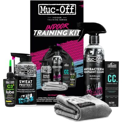 Muc-Off Zwart Indoor Training Kit - 6-in-1 Muc-Off Zwart Indoor Training Kit - 6-in-1