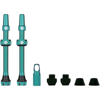 Muc-Off - Tubeless Ventil Kit V2 - Turkis - För MTB, Gravel, Väg Muc-Off - Tubeless Ventil Kit V2 - Turkis - För MTB, Gravel, Väg