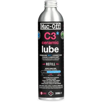 Lubrifiant humide Muc-Off Ceramic C3 - Huile de chaîne longue durée Lubrifiant humide Muc-Off Ceramic C3 - Huile de chaîne longue durée