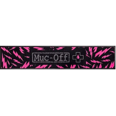 Muc-Off cykelmatta - Svart/Rosa - Absorberande verkstadsmatta Muc-Off cykelmatta - Svart/Rosa - Absorberande verkstadsmatta