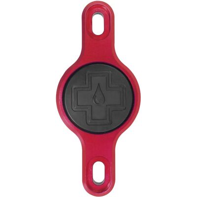 Muc-Off Secure Tag Halterung 2.0 - Apple Airtag - Rot Fahrradzubehör Muc-Off Secure Tag Halterung 2.0 - Apple Airtag - Rot Fahrradzubehör